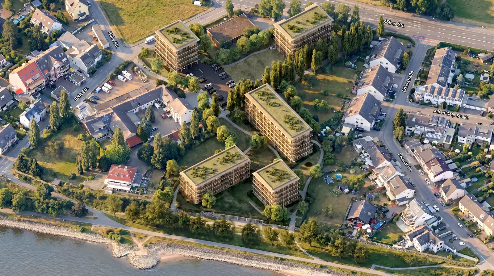 K680 Hohe Straße Köln-Porz-Ensen am Rhein