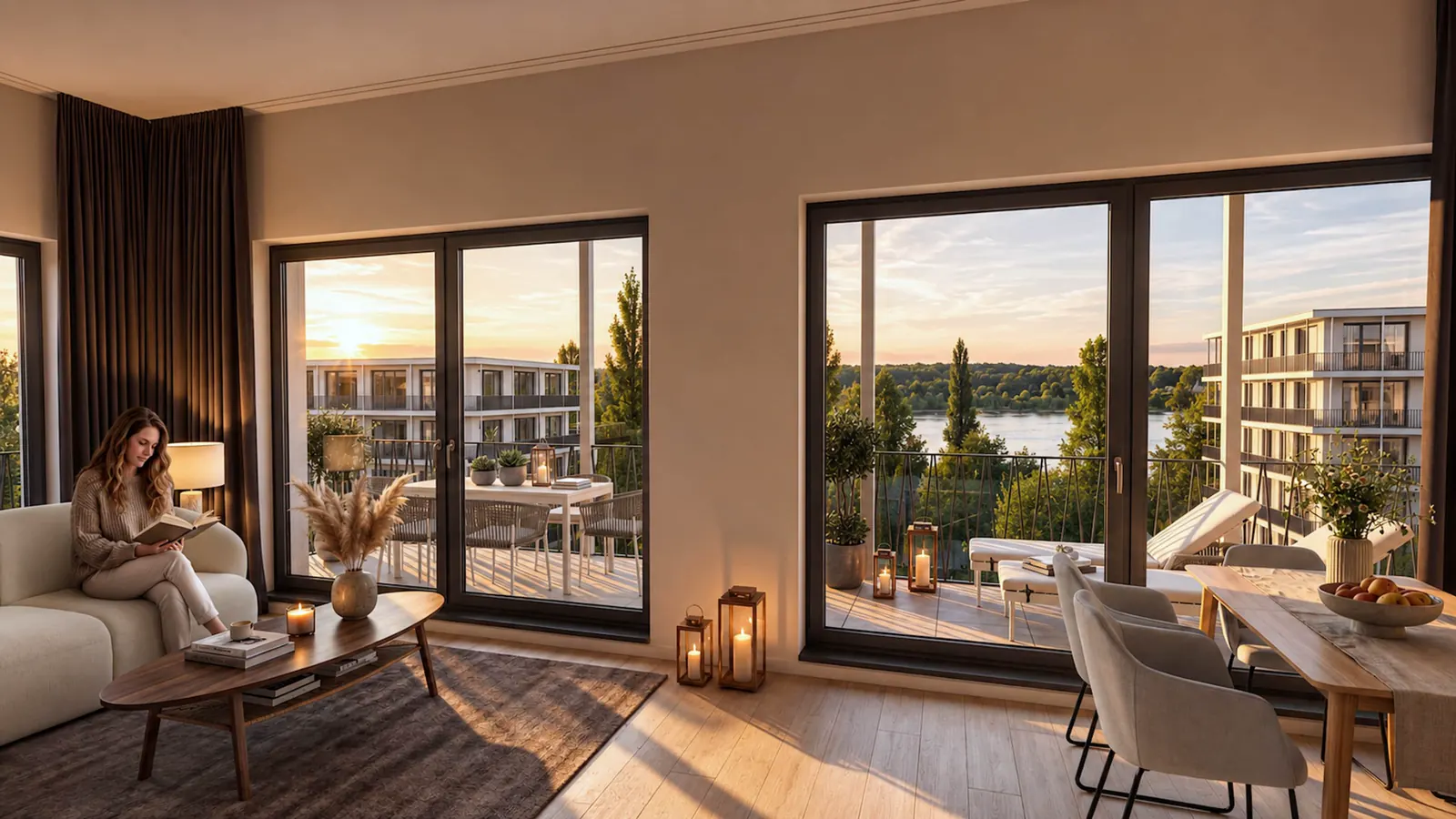 K680 Wohnraum mit Rheinblick – Lebensqualität als gemeinsamer Standard